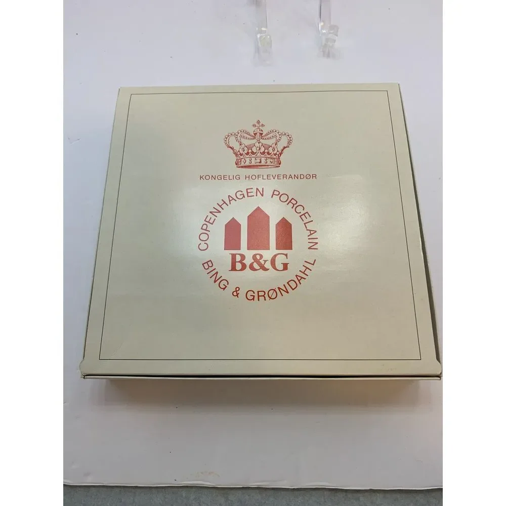 1984 Hjemme er Bedst Home is Best Bing & Grondahl Collector‎ Plate w/Box